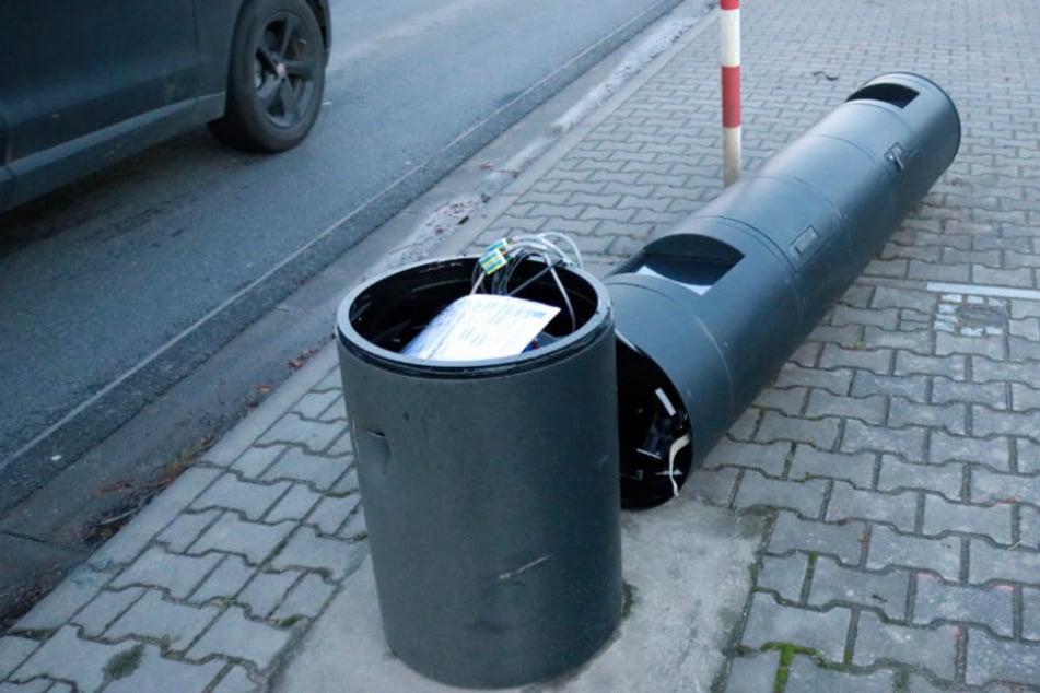 Systematisch wurden die Blitzer in Gernsheim umgefahren.