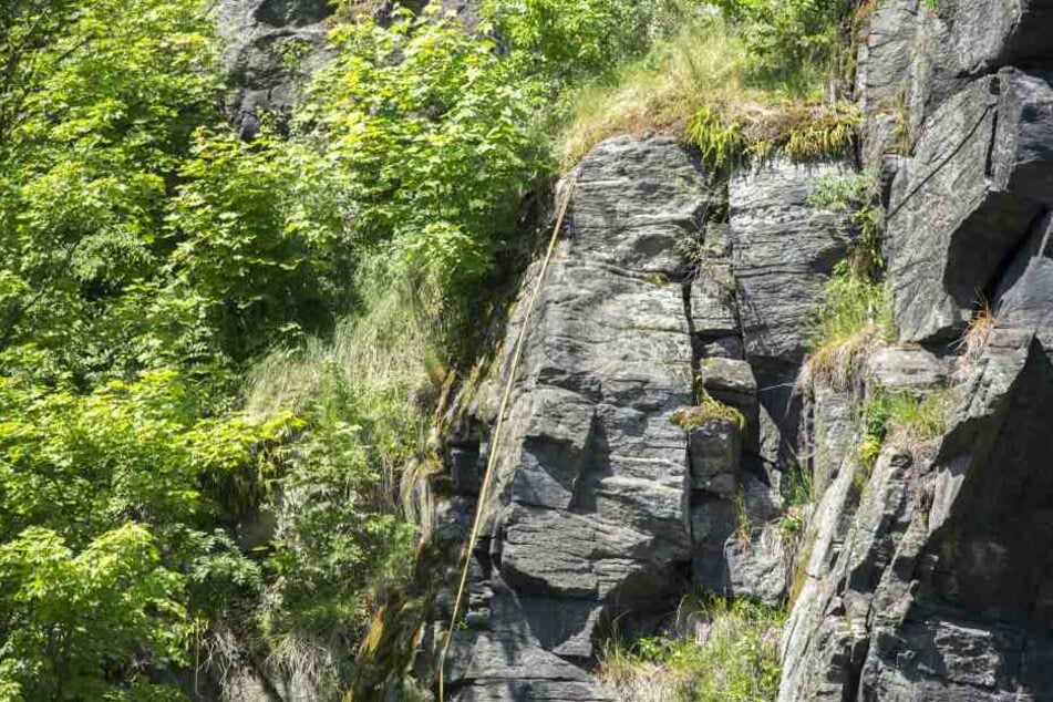Der Kletterer war in der Wolfsschlucht in Wolkenstein unterwegs.