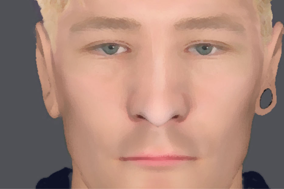 Das Phantombild zeigt einen der beiden Vergewaltiger.