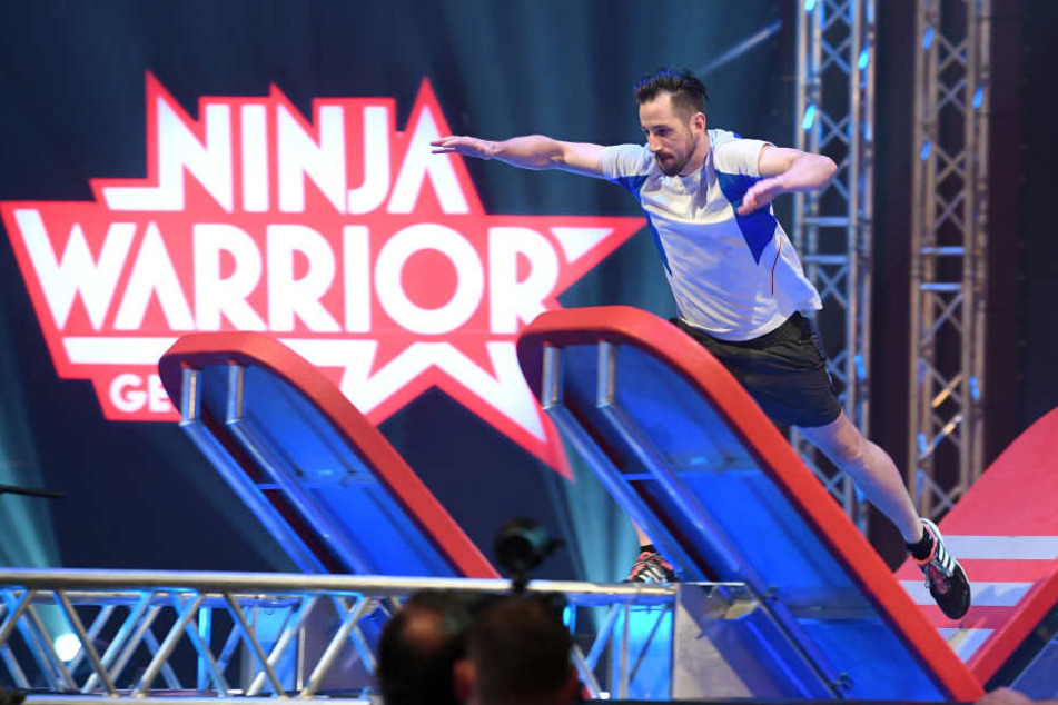 Bei "Ninja Warrior Germany" haben Athleten aus ganz Deutschland mitgemacht. So auch Karsten Müller aus Stuttgart. (Foto: DPA)