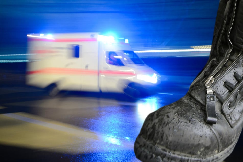 Nach der Attacke musste der junge Mann in eine Klinik eingeliefert werden (Symbolbild).