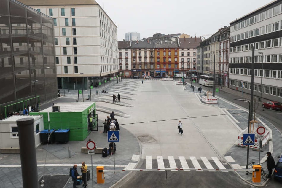 So sieht der Fernbusbahnhof jetzt aus.