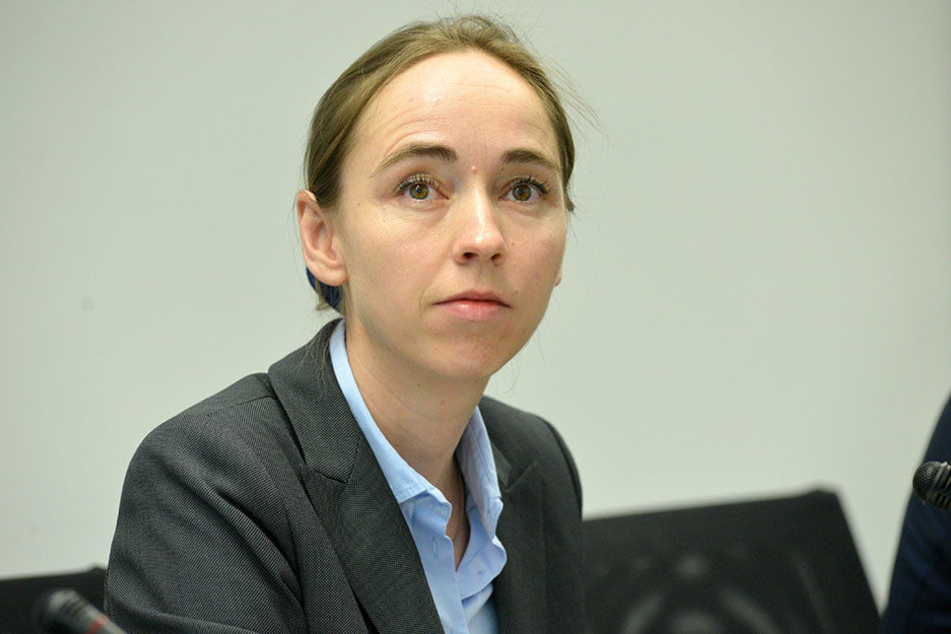 Sozialbürgermeisterin Kristin Kaufmann (40, Die Linke) sorgt sich um die
Dresdner Tafel.