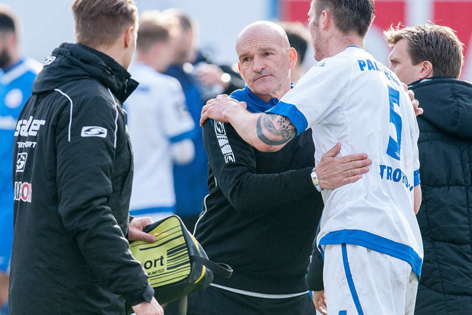 Stefan Emmerling will mit seinem Team die gute Leistung von Rostock erneut zeigen.
