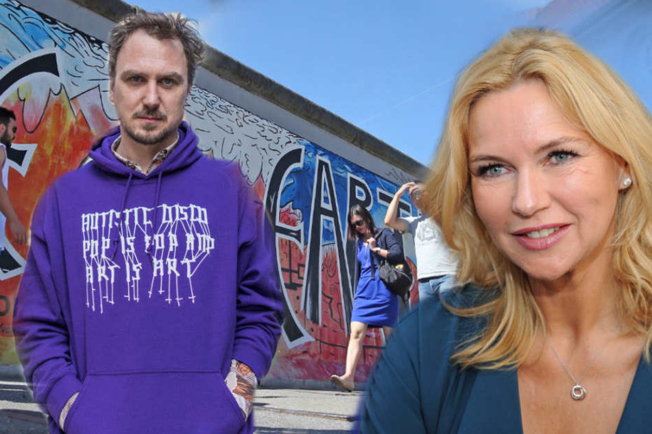 In einem offenen Brief sprachen sich unter anderem Lars Eidinger (l) und Veronica Ferres (r) für die Pläne aus.