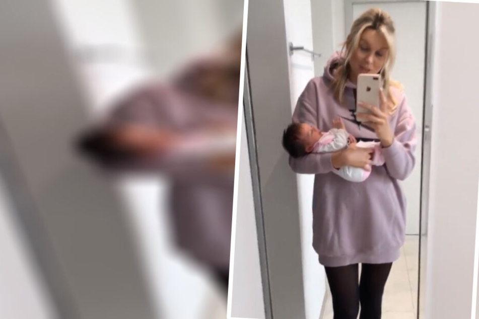 Katja Kühne hat sich auf Instagram zu Vorwürfen geäußert, sie würde bereits wieder abnehmen.