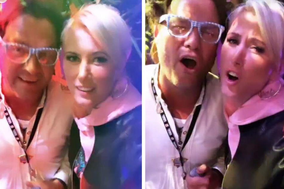 In einem Leipziger Nachtclub wurden am Mittwochabend alte Gassenhauer des verstorbenen Sängers Karel Gott gespielt. Kamilla Senjo sang diese textsicher mit dem DJ mit.
