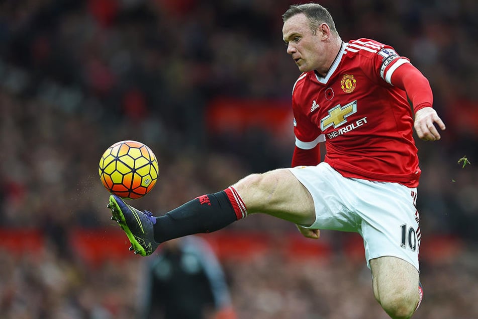 Traf in 498 Premier-League-Spielen 208 Mal und bereitete 111 Tore direkt vor: Wayne Rooney, hier im Trikot von Manchester United.