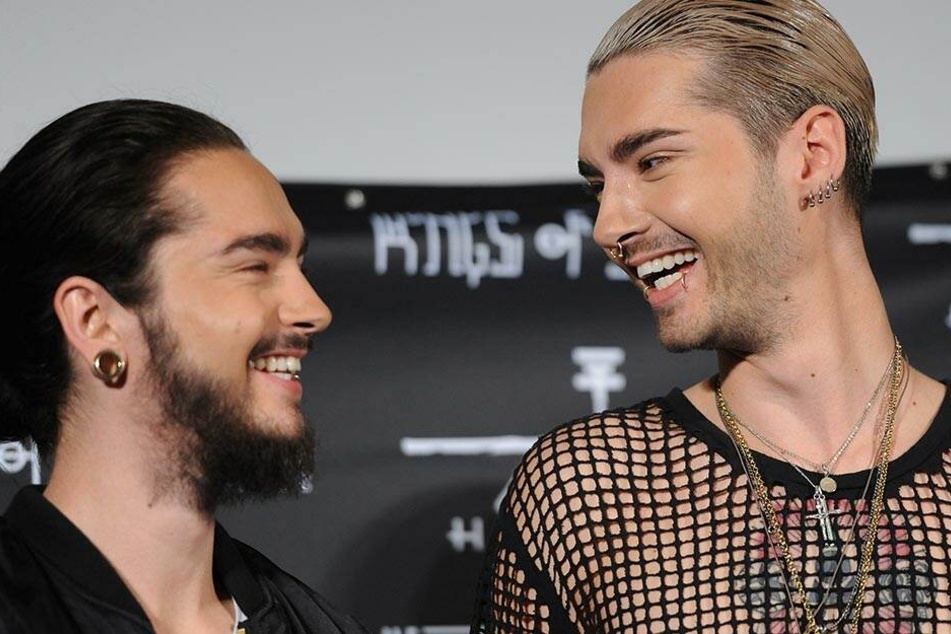 Tom (29) und Bill Kaulitz (29) in Berlin.