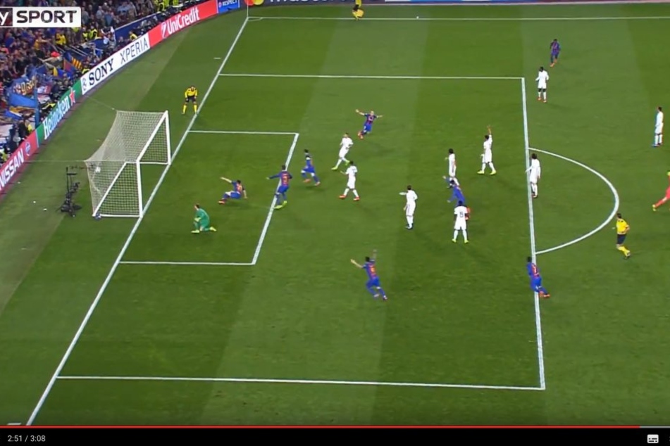 Der Held im Camp Nou hieß Sergi Roberto, der in der fünften Minute der Nachspielzeit entscheidend traf.