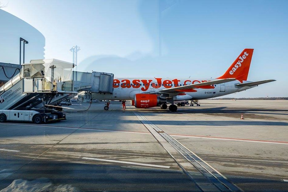 Umgeleitet wegen des Streiks: Am Dresdner Flughafen landeten am Montag 25
Maschinen aus halb Europa. Dienstag werden 17 weitere Flieger erwartet.