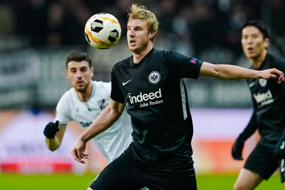 Martin Hinteregger und die Abwehr der Eintracht hatten in der zweiten Halbzeit mehr zu tun, als erwartet
