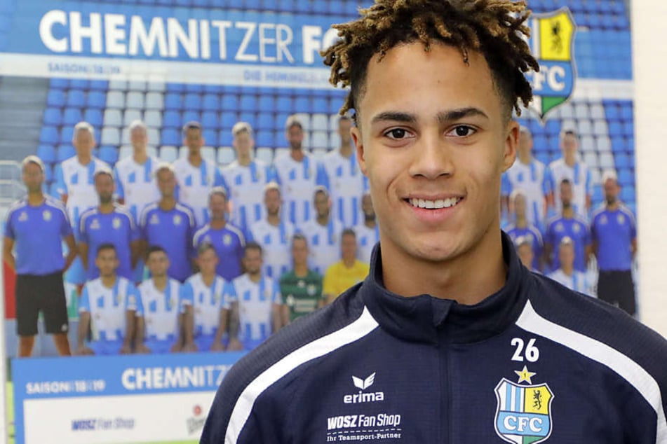 Neuzugang Deji Beyreuther will mit dem CFC in die 3. Liga. Dann verlängert sich das Leihgeschäft mit Eintracht Frankfurt bis Ende Juni 2020.