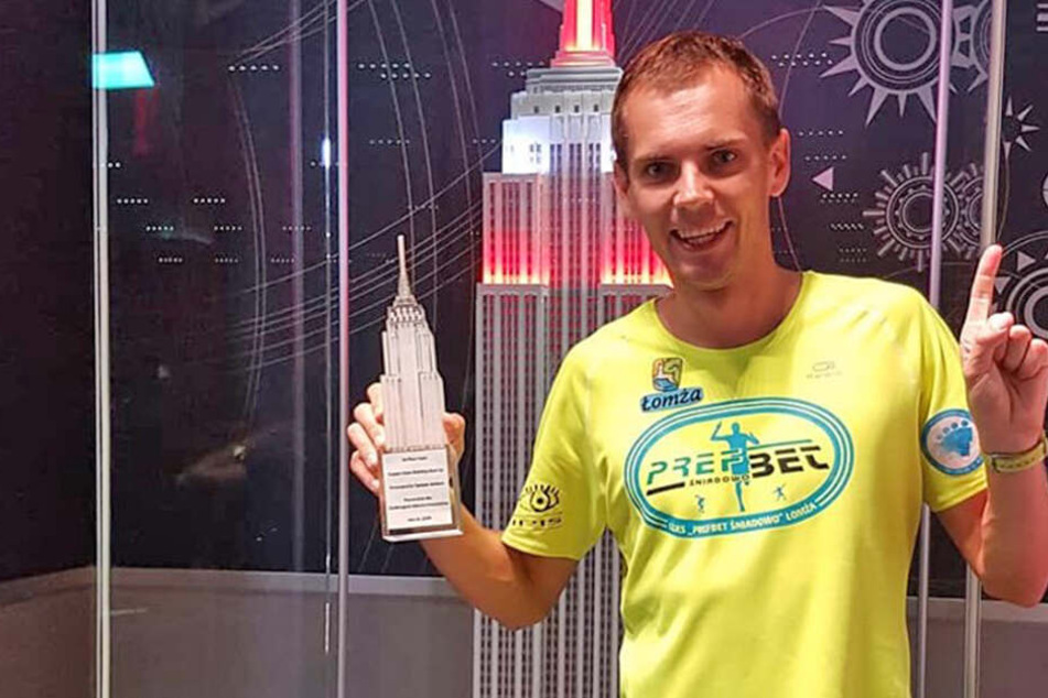 Piotr Łobodziński beteiligte sich schon 2017, damals brauchte er zehn Minuten und 31 Sekunden.
