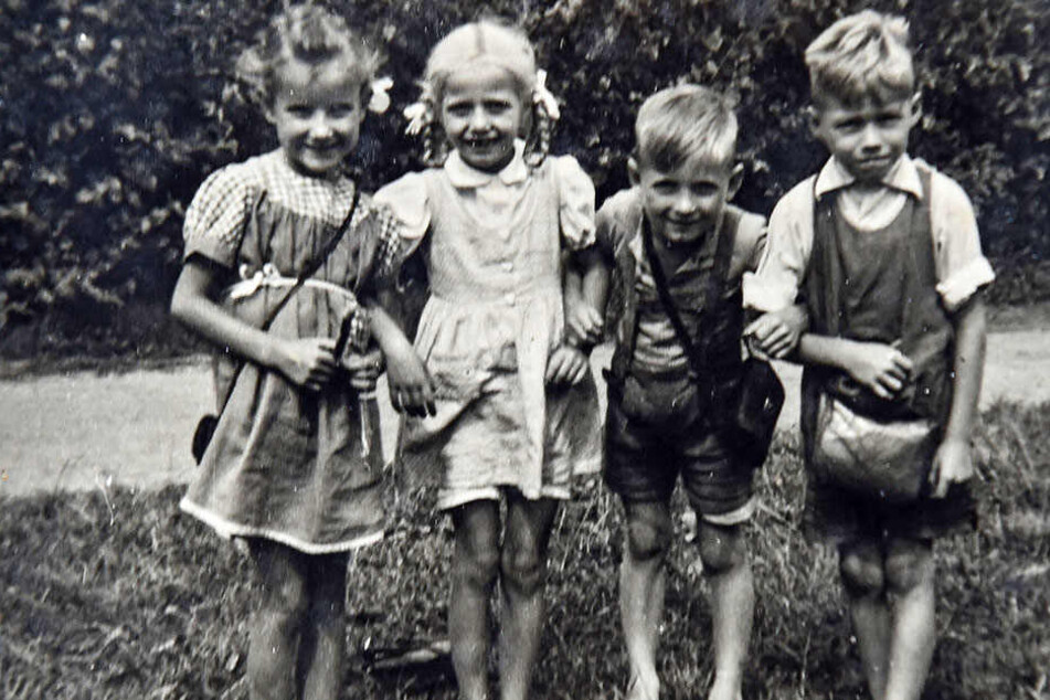 Lang, lang ist's her: Dieses Foto stammt aus dem Kita-Tagebuch von 1946.