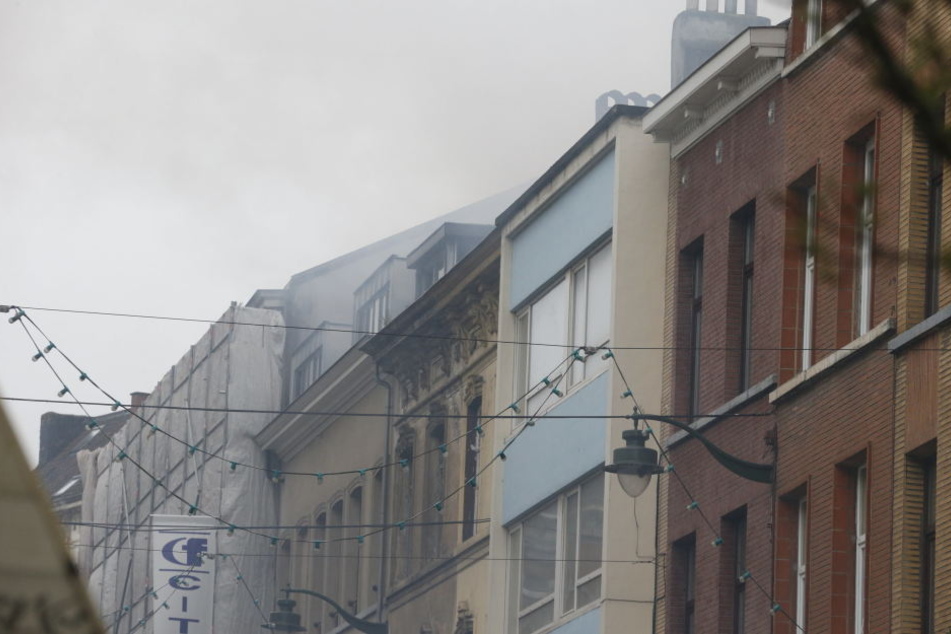 In einem Gebäude in Brüssel gab es am Samstag eine schwere Gasexplosion.