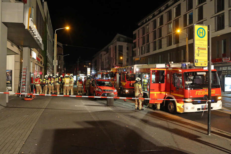 Die Feuerwehr musste anrücken und den schmorenden Verteiler mit Kohlendioxid löschen.