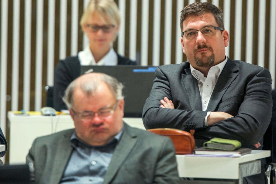 Holger Arppe (r.) muss erneut vor Gericht erscheinen.