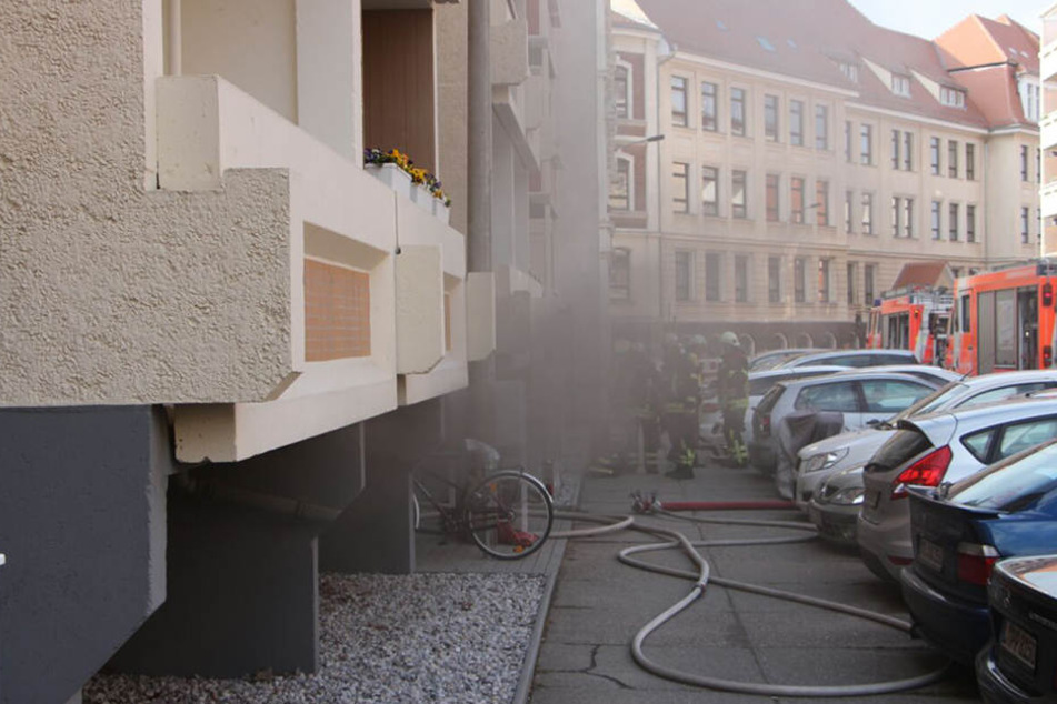 Die Polizei kann Brandstiftung nicht ausschließen.
