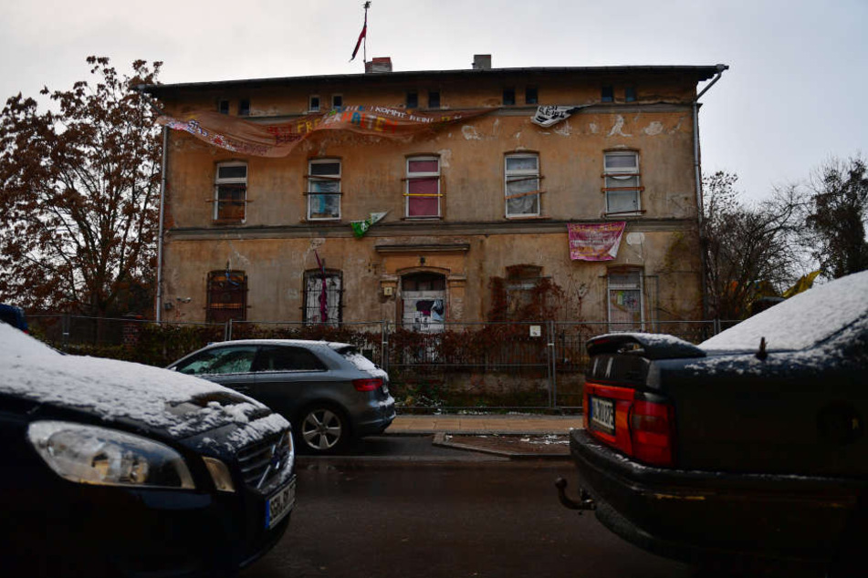 Das besetzte Haus "Hasi" in Halle soll am 18. Dezember geräumt werden.