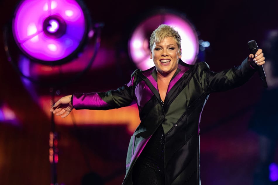 Auf diesem Konzert ging es Pink noch richtig gut.
