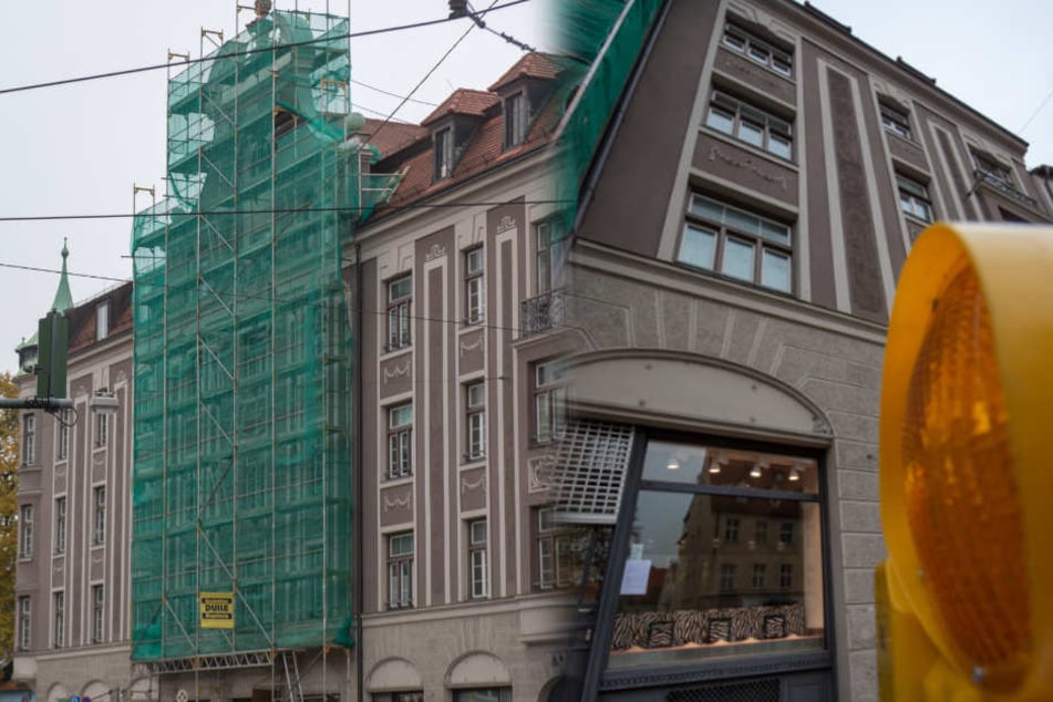 Das betroffene Wohnhaus in Augsburg könnte für sehr lange Zeit unbewohnbar sein.