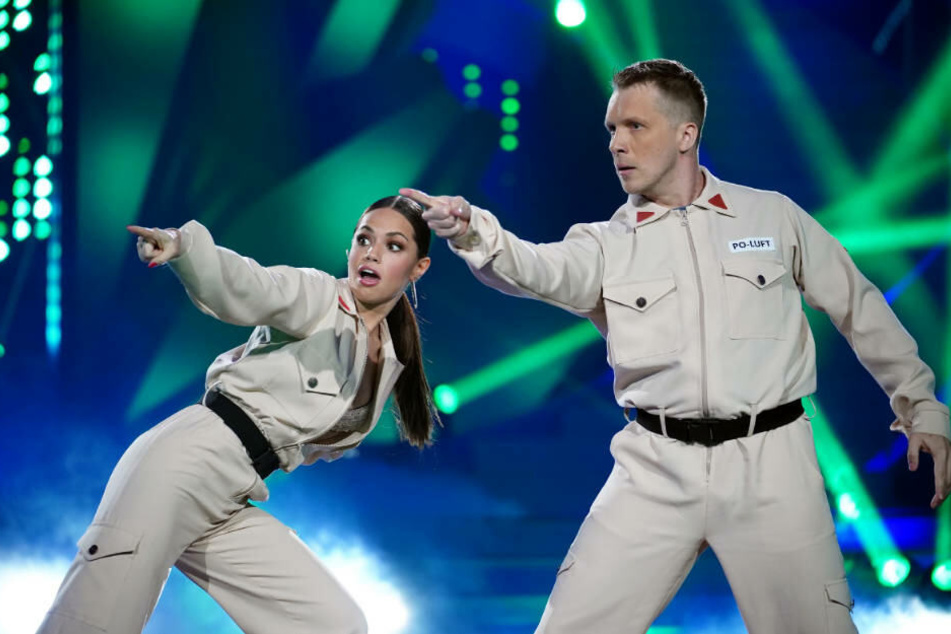 Christina Luft und Oliver Pocher präsentierten am vergangenen Freitag eine Tango zur Titelmusik des 80er-Jahre-Klassiker "Ghostbusters".