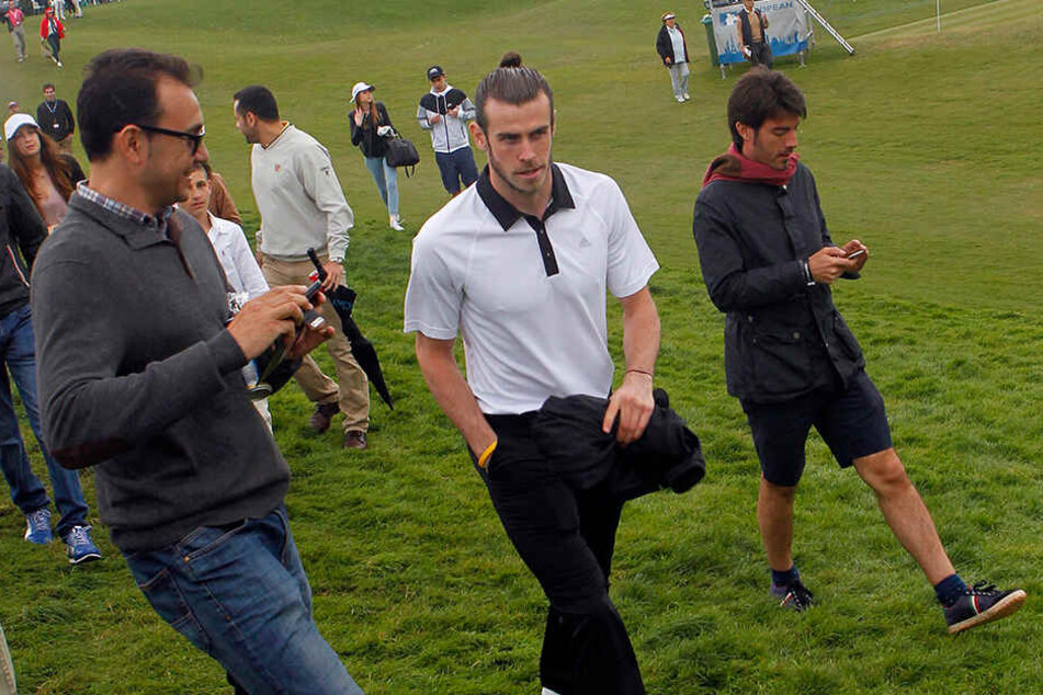 Bale 2016 bei einem Golfturnier in Südspanien.