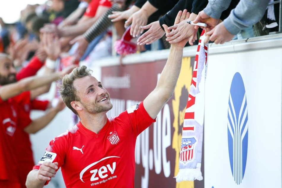 Mike Könnecke freut sich mit den FSV-Fans auf den BVB.