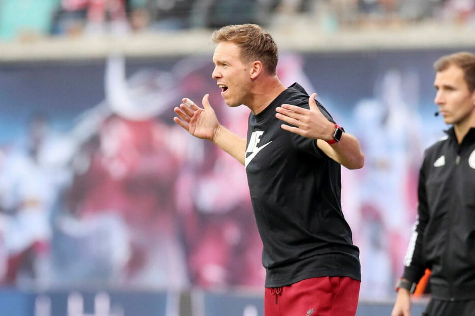 "Ich hab' sie lauter angepackt", sagte Trainer Julian Nagelsmann über die Kabinenansprache nach dem 1:1 gegen den VfL Wolfsburg samt verpasster Tabellenführung.