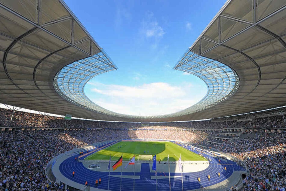 Das Berliner Olympiastadion ist die derzeitige Heimstätte von Bundesliga-Klub Hertha BSC.