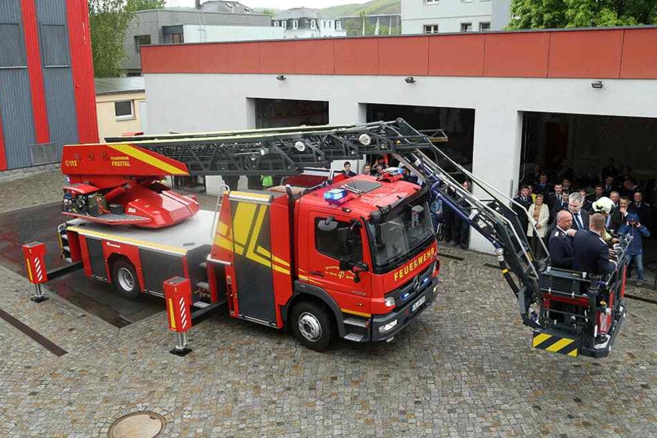 Am 12. Mai 2017 wurde die neue Drehleiter feierlich in Betrieb genommen.