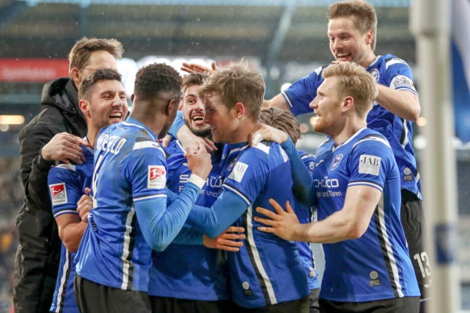 Auch dass Stephan Salger (links) kommende Saison noch mit den Arminen jubelt, ist möglich.