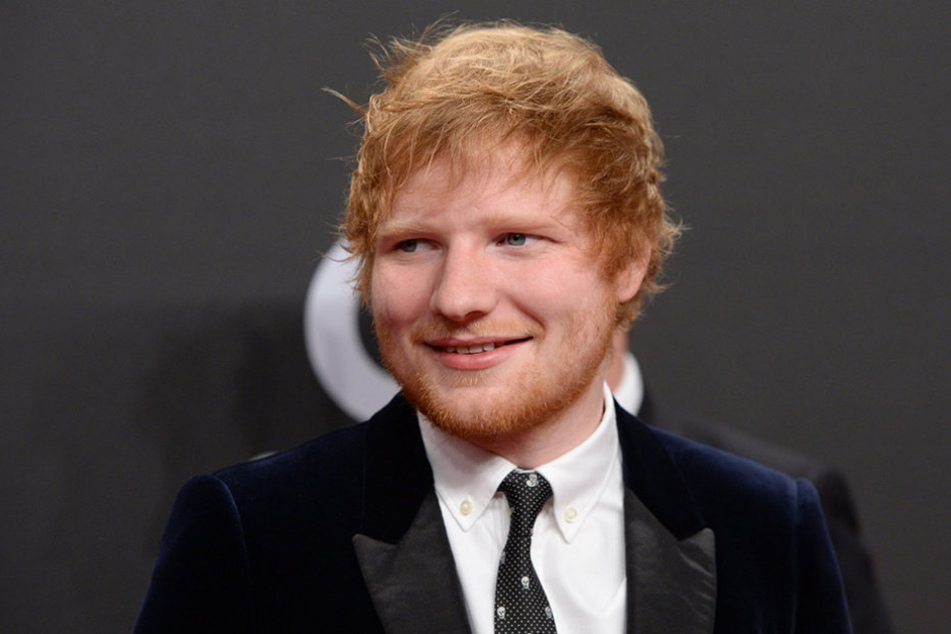 Das "Original": Popstar Ed Sheeran (26).