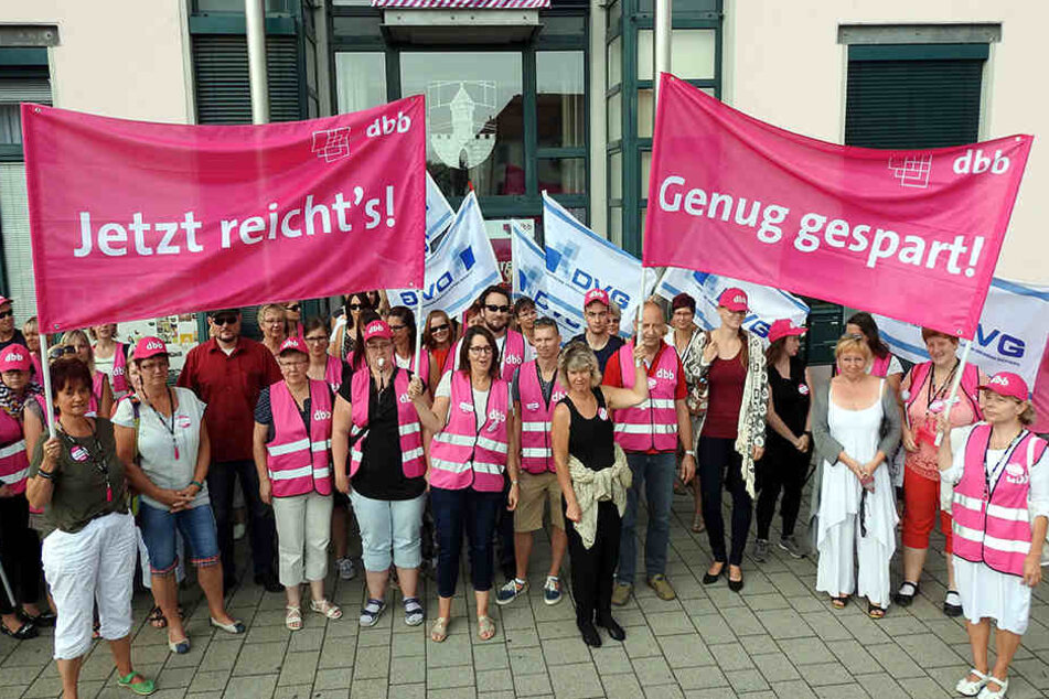 Kommt der Mega-Streik in Naundorf? Auf der heutigen Stadtratssitzung kann die
Eskalation noch abgewendet werden.