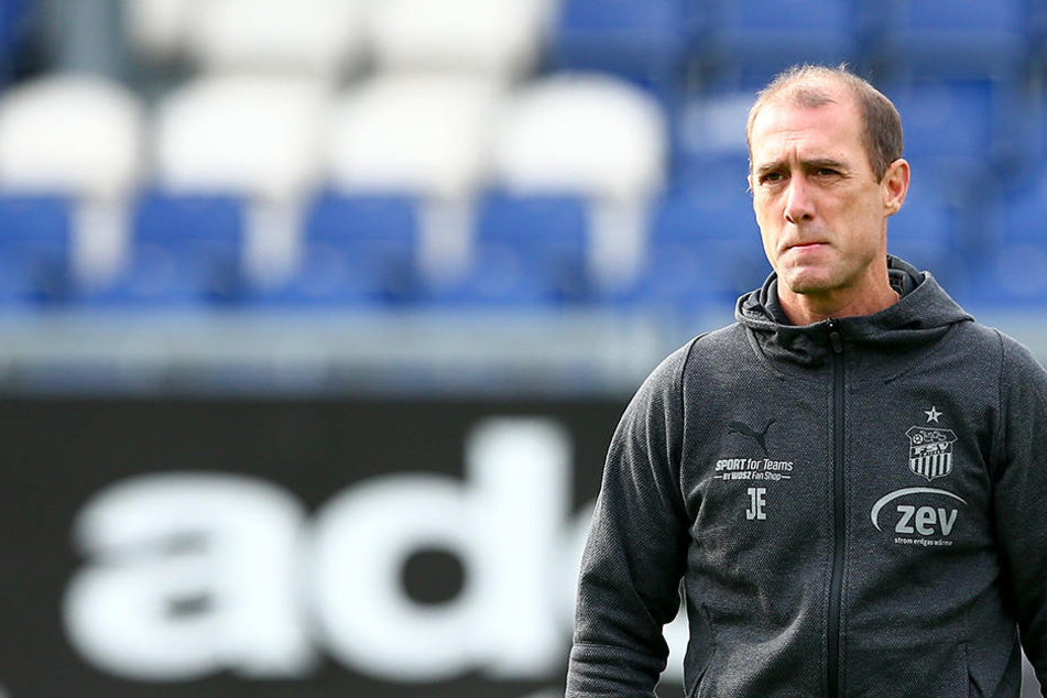 Auch FSV-Zwickau-Trainer Joe Enochs wird mit seiner Mannschaft an der Protestaktion teilnehmen.
