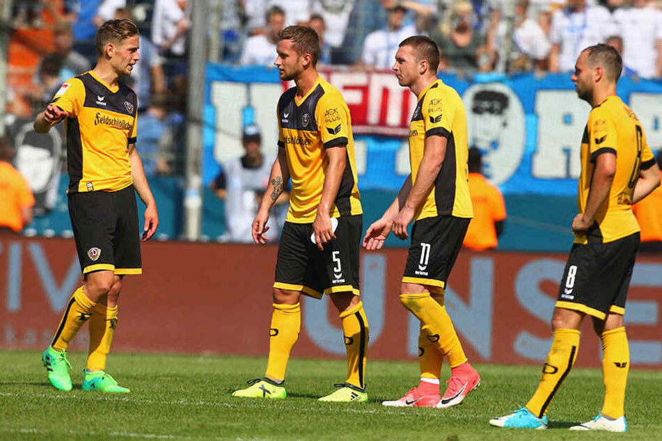 Die Dynamos schlichen vom Platz. In den nächsten Tagen wird's nicht so angenehm...