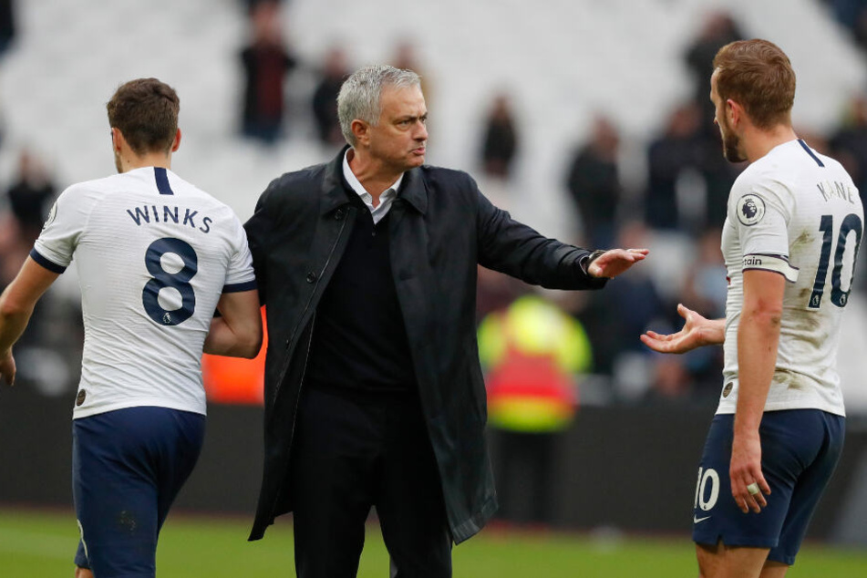 Jose Mourinho leitet seit Ende November die Geschicke an der Seitenlinie bei den "Spurs".