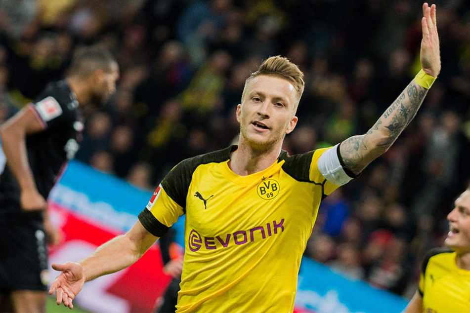 Stärkte seinem Freund Mario Götze den Rücken: BVB-Kapitän Marco Reus.