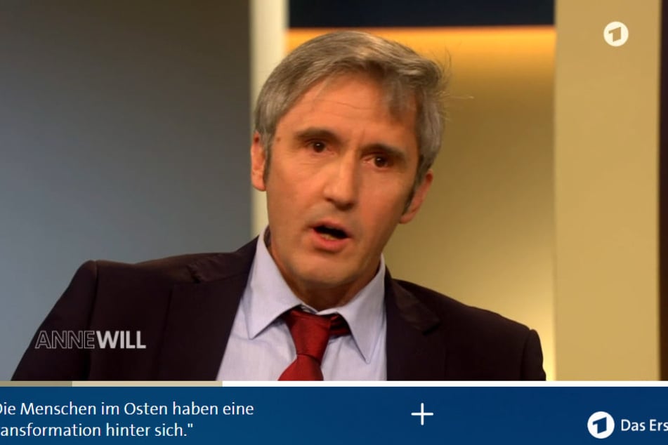 Der ehemalige Direktor der Sächsischen Landeszentrale für politische Bildung in Dresden Frank Richter zu Gast bei Anne Will.