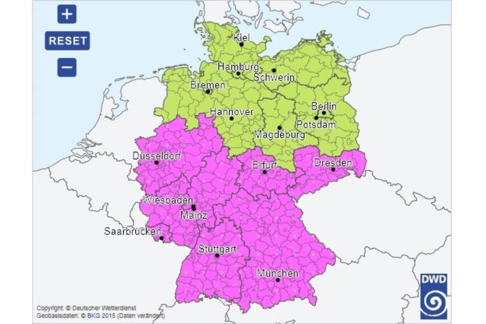Die Belastung durch UV-Strahlen steigt.