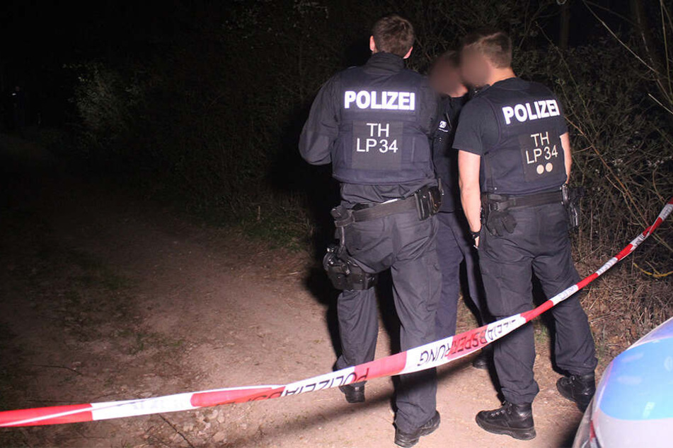 Der Bereich um den Fundort der Leiche wurde weiträumig abgesperrt.