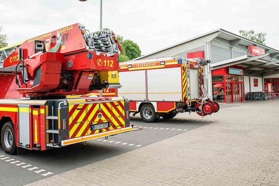 Die Feuerwehr hatte innerhalb kürzester Zeit den Kabelbrand im Griff.