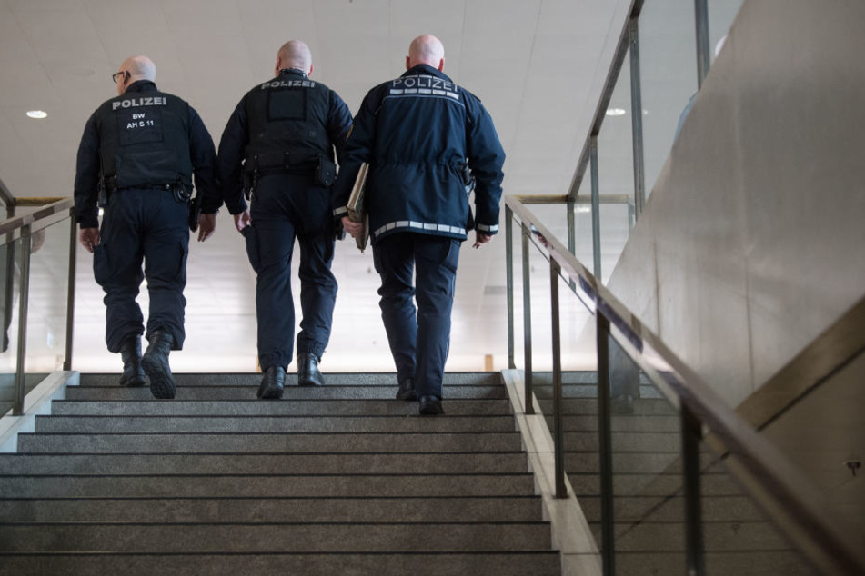 Die Polizei war beim NSU-Untersuchungsausschuss allgegenwärtig.