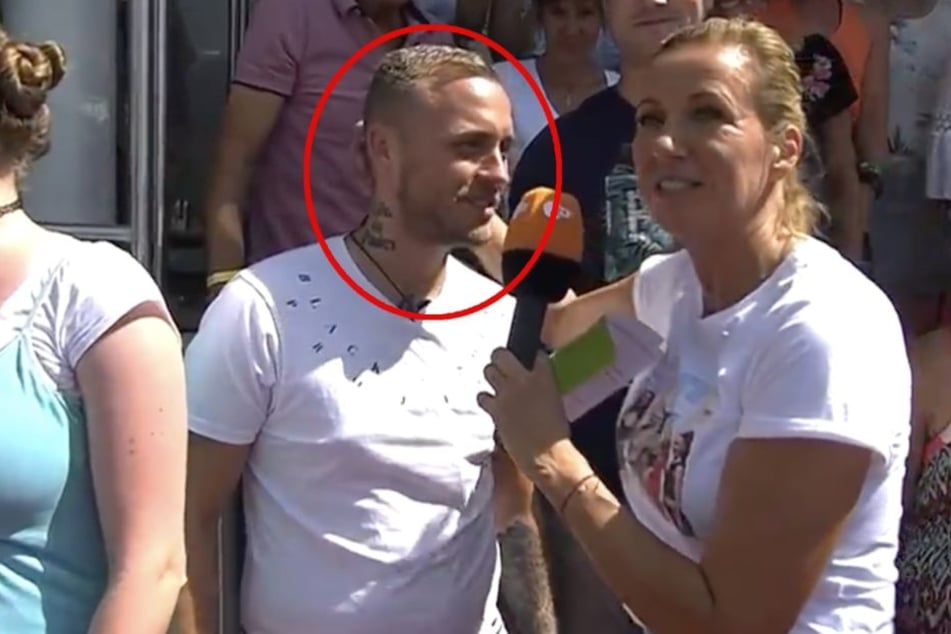 Bei dem jungen Mann, der sich als Kevin vorstellte, handelte es sich nicht um einen Zuschauer.
