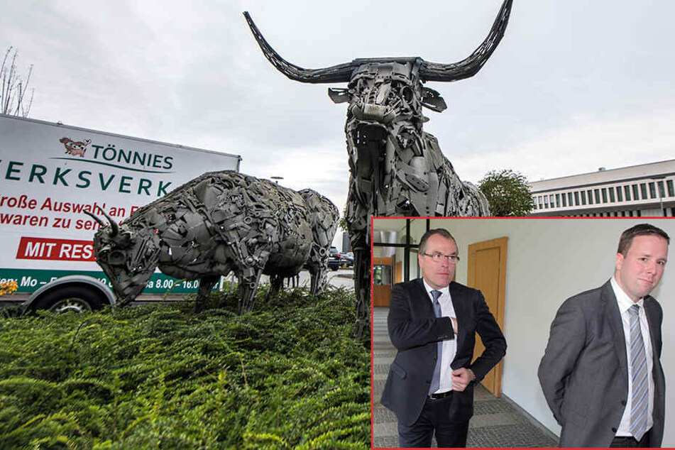 Zwischen Clemens Tönnies (l.) und seinem Neffen Robert Tönnies gibt es andauernden Streit.