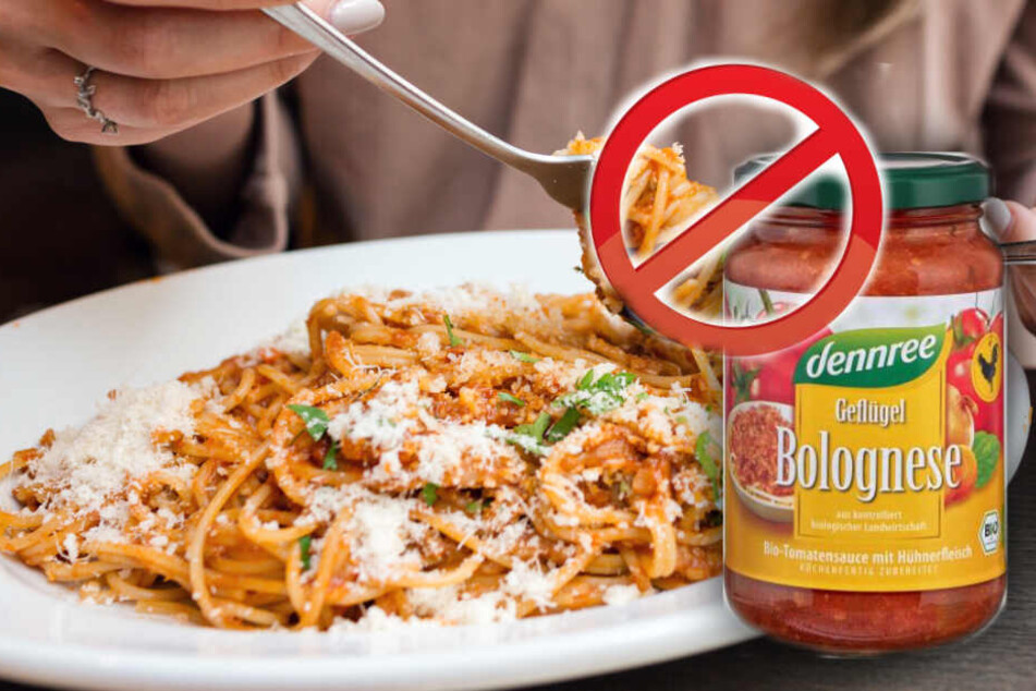 Die Geflügelbolognese von Dennree wird zurückgerufen. (Bildmontage)