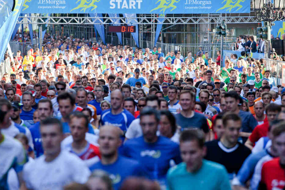 Im Vorjahr joggten fast 64.000 Menschen durch Frankfurt.