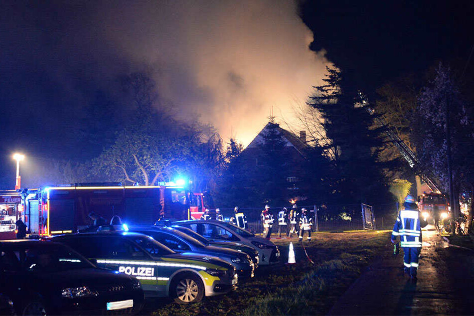 120 Feuerwehrleute kamen bei dem Brand zum Einsatz.