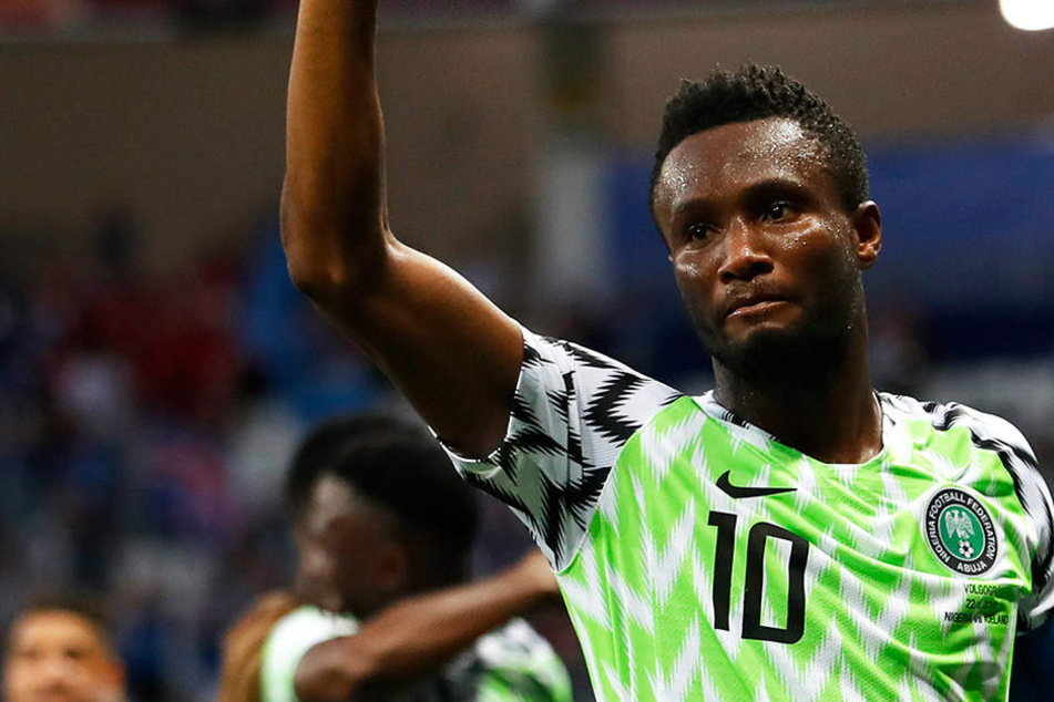 John Obi Mikel schied trotz seines Einsatzes mit Nigeria in der WM-Vorrunde aus.